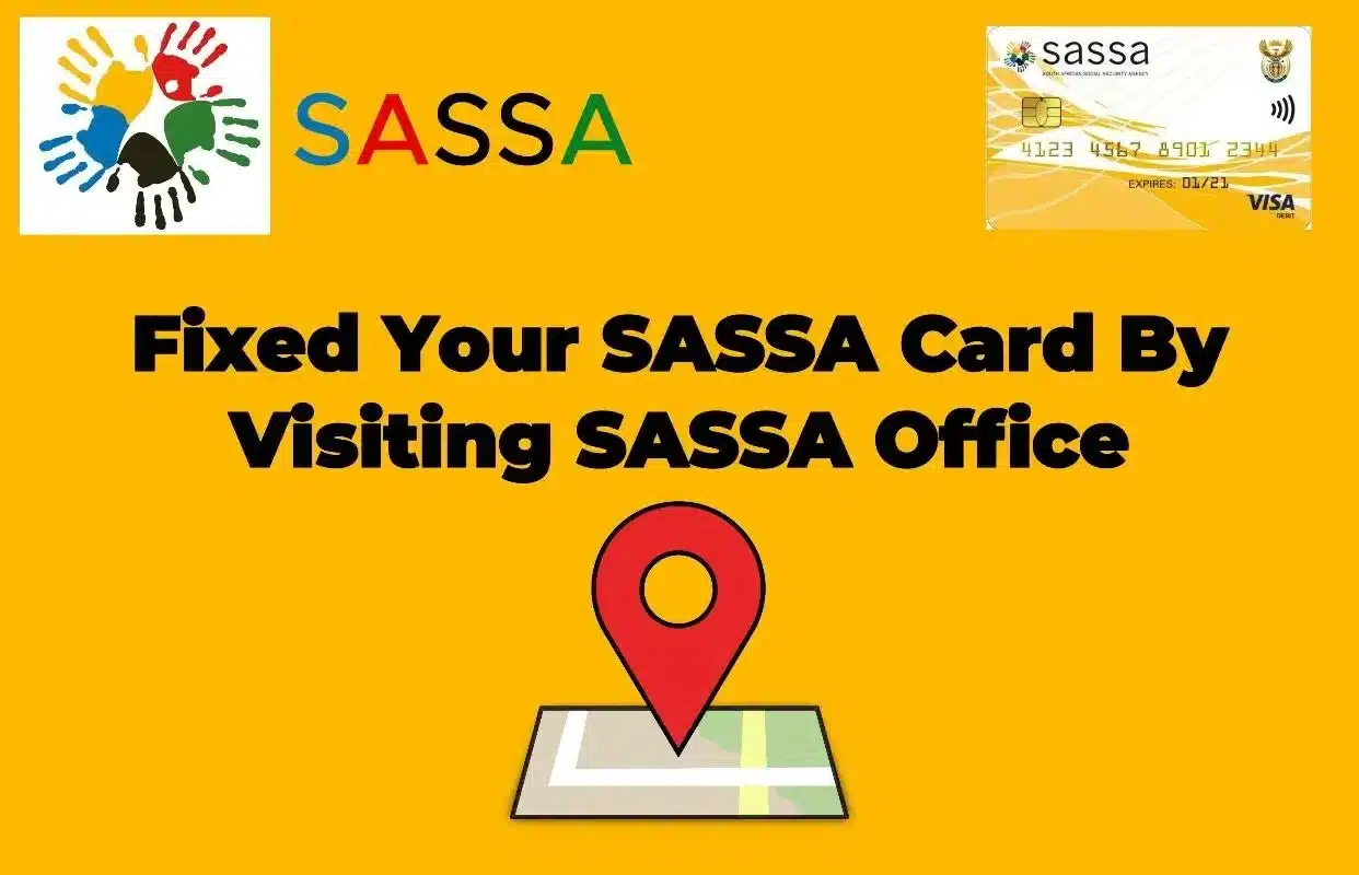 SASSA Card Declined Not working at ATMs? Fix In Easy Steps 2 SASSA card declined fix it by visiting office