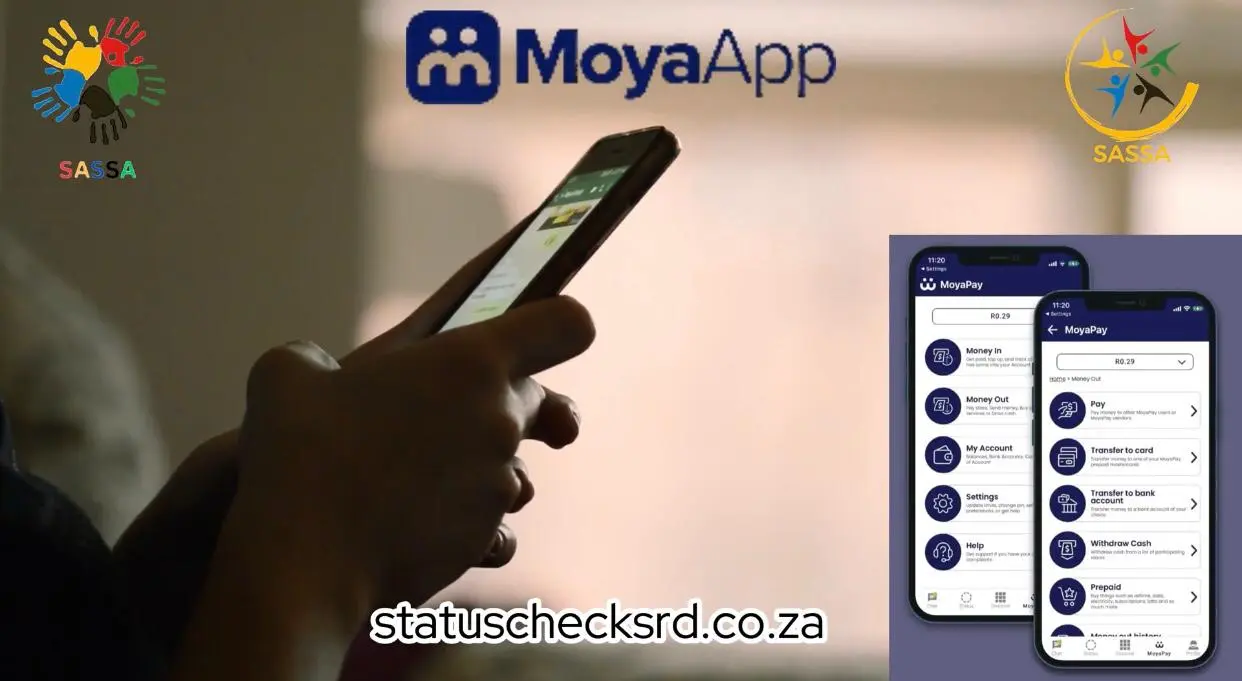 Steps to Check Status and dates via moya app 1 check SASSA status via moya app