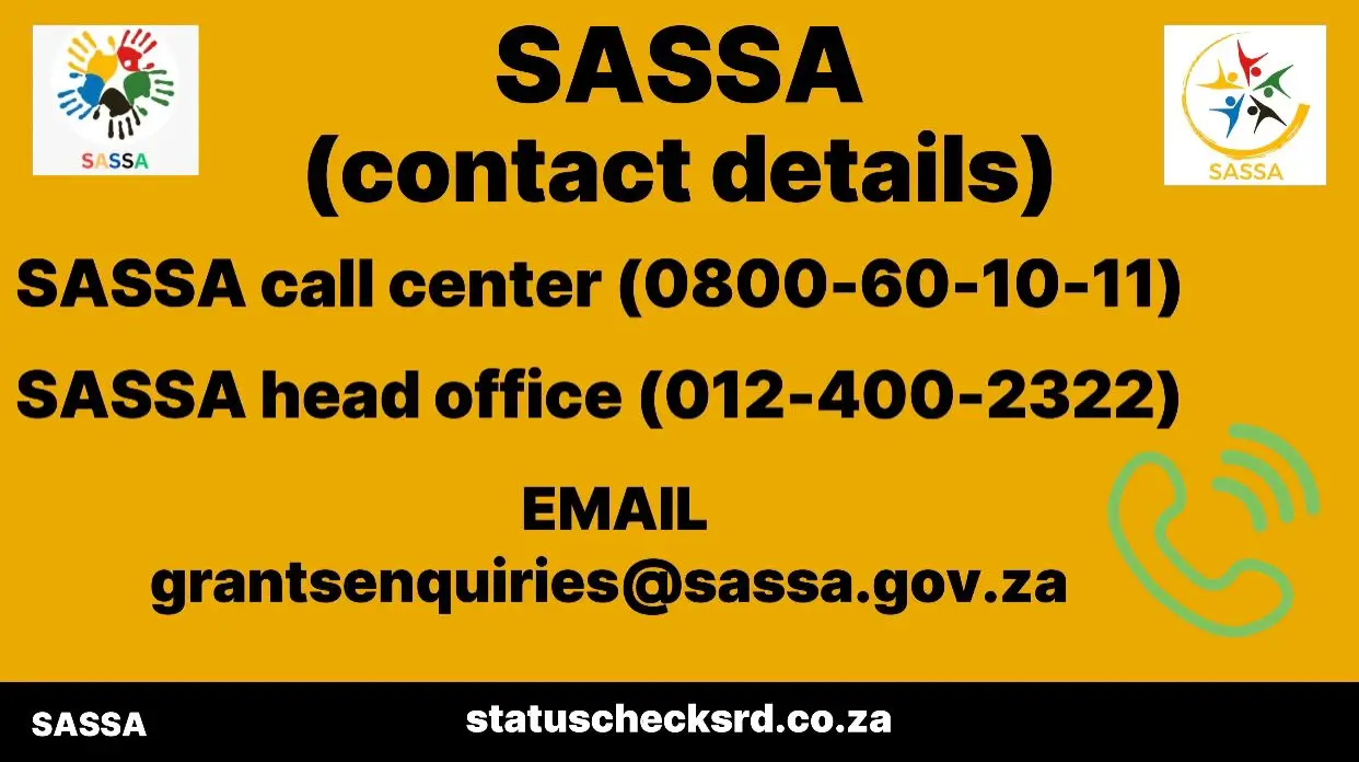 SASSA SRD WhatsApp Number for R370 1 SASSA WhatsApp number and contact details for SRD grant