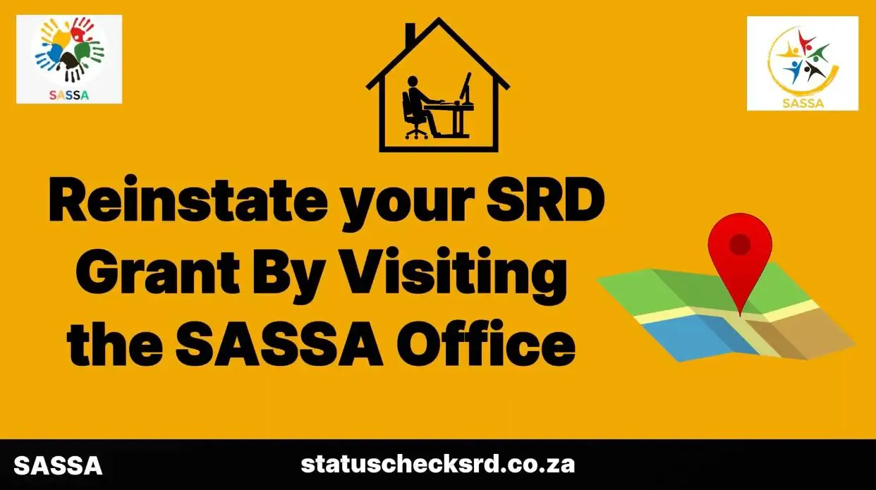 Steps to reinstate your SASSA Grant 1 Reinstate SASSA SRD Grant