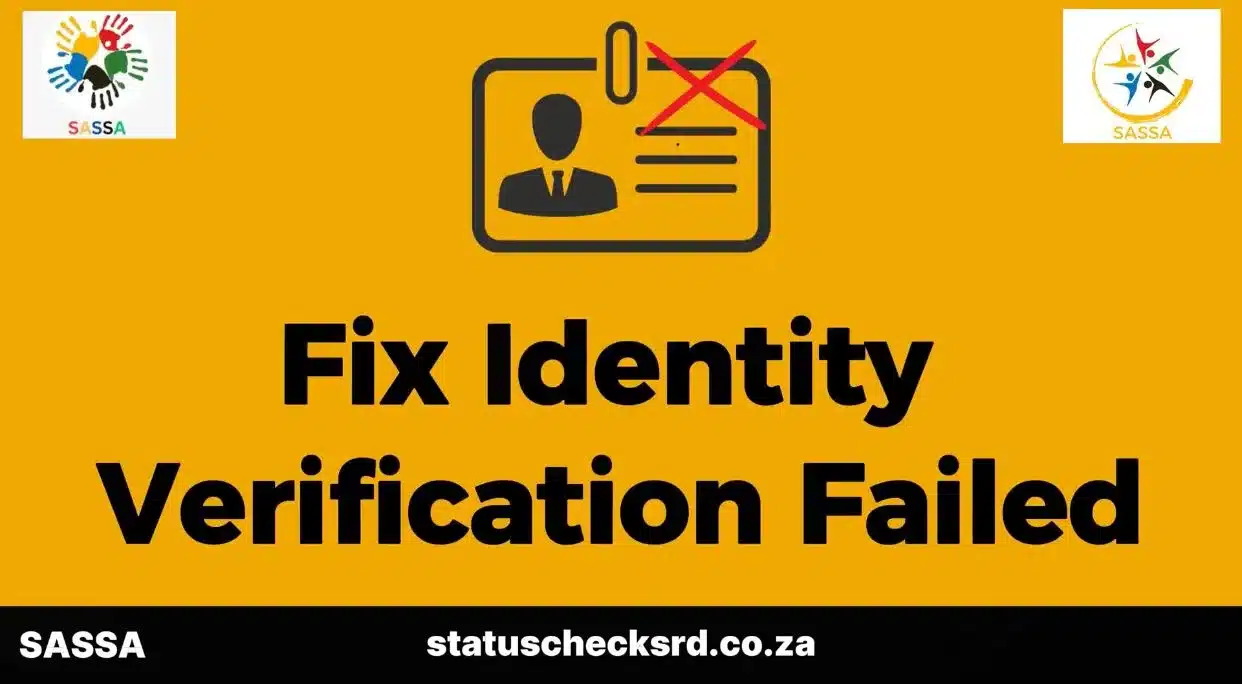 Fixing Identity Verification error Solutions 1 How to solve identity verification failed