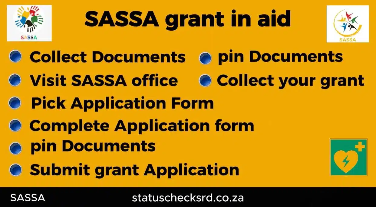 Apply for SASSA Grant in Aid 2025 1 Follow Process to approve grant in aid